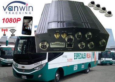 4CH 1080 P HD Mobil DVR GPS 4G WIFI MDVR için okul otobüsü cctv sistemi ile mini 4 cammeras