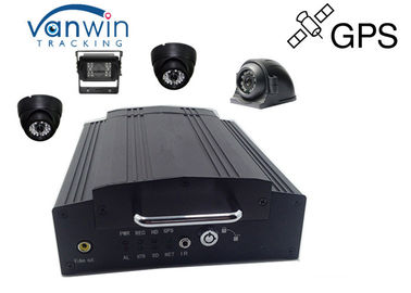 4ch Sabit disk araba kamera cctv kamera sistemi için dvr video kaydedici GPS
