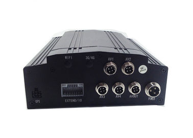 4ch Sabit disk araba kamera cctv kamera sistemi için dvr video kaydedici GPS