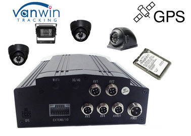 4CH 3G GPS 720 P HDD Araba GPS Bulucu cihazı Mobil Gözetim CCTV DVR