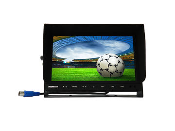 Ticari / araç kullanımı için 3CH AV girişleriyle 9 inç HD Araç LCD Monitör kamera