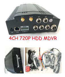 H.264 Araç Mobil Dvr Kiti 4ch Araba Dvr Kamera Sistemi ile 3g Gps Wifi