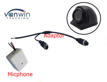 Havacılık erkek kadın 4 pin konnektör MDVR için Micphone ile Kamera Bağlamak için