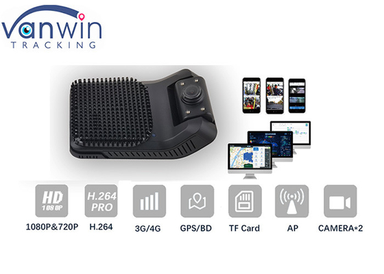 1080P Wifi 4G Mobil Güvenlik Kameraları Taksi Filosu Yönetimi için GPS SD ile Dash Cam Kaydedici