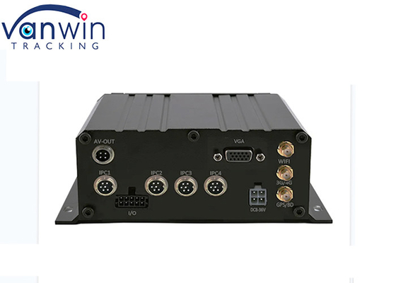 Araç Filo Yönetimi için 1080P MNVR GPS İzleme 4 Kanallı Mobil DVR