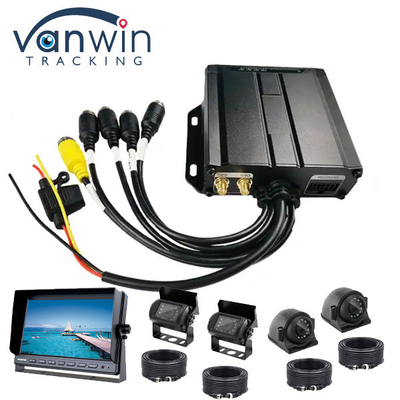 4 Kanal DVR SD Dijital Video Kaydedici Otomobiller için GPS Takip Aygıtları