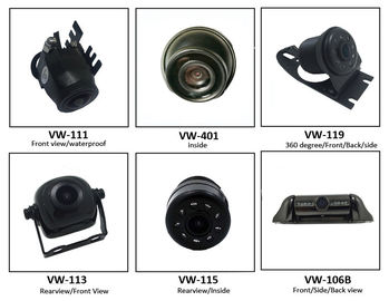 4CH / 8CH SD Kart WIFI Güvenlik Sistemi 4-CH GPS Kamera ile CCTV Kamera AHD Kiti