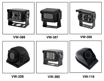1080P HD kameralar ve 20M uzatma kablosu ile 10.1 inç 2.0MP çözünürlük AHD TFT Araç Monitörü