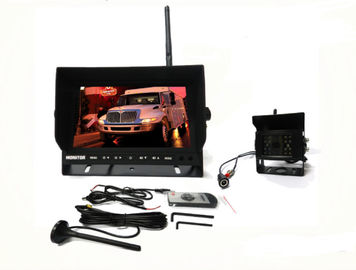 Kablosuz HD TFT Araba Monitörü, Kamyon için 24V Kablosuz Geri gitme kamera Kiti