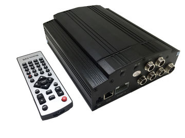 4G 4 Kanal GPS Video araç dvr sistemi ile 2 Tera HDD Depolama 4 Kameralar RS232 MDVR