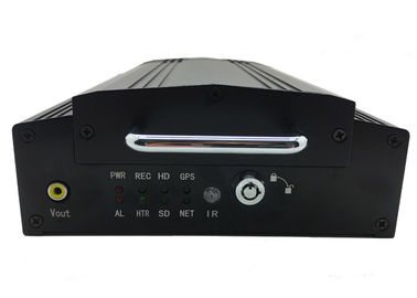 Hareket Algılama Araba DVR CCTV Kaydedici WIFI GPS 4CH / 8CH Full HD 1080 P Araçlar Için