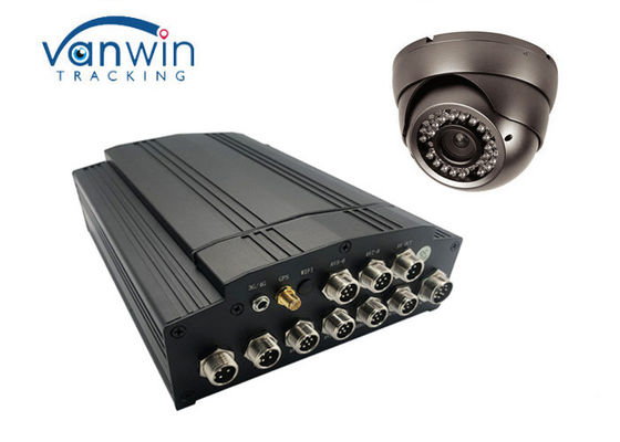 4 Kanal 1080P RS232 Araç CCTV DVR SSD Sabit Disk MDVR GPS 4G