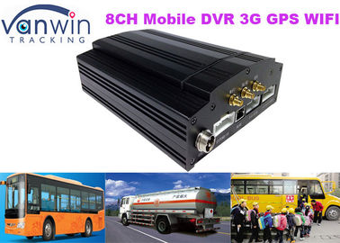 Araba 3G HDD CCTV 8 Kanal Mobil DVR tam D1 Dijital Video Kaydedici