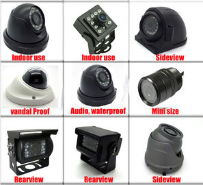 8CH Kablosuz HD Araç DVR GPS CCTV Güvenlik Kamerası RS232 veya RS485