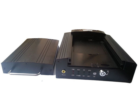 Kamyon / Taksi / Otobüs için 4 Kanal 1080P HD Mobil DVR CCTV MDVR 2 TB HDD Kayıt GPS 4G