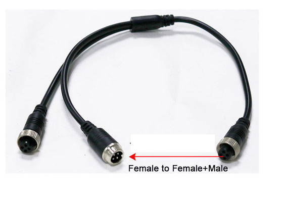 4pin Suya Dayanıklı Uzatma Kablosu Erkek - Erkek / Dişi - Dişi M12 Tel Konnektör