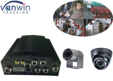 HDD 4CH WIFI 720 P Araba DVR G-Sensörü APP ile Taksi 4ch MDVR Için