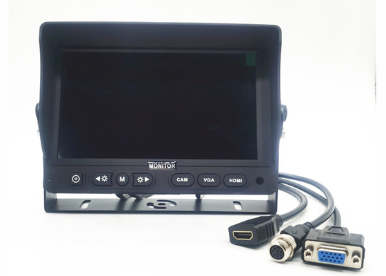 HD MDVR Video Görüntüsü için Android VGA HDMI Girişi AV TFT Araba Monitörü