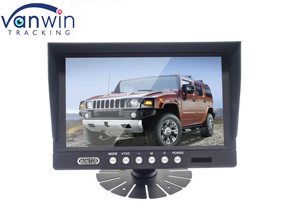 Araba Ekranı GPS TV Video DVD DVR için Masaüstü 9 İnç AV VGA 1080P Araba Monitörü
