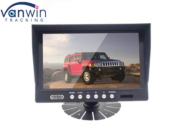 Araba Ekranı GPS TV Video DVD DVR için Masaüstü 9 İnç AV VGA 1080P Araba Monitörü