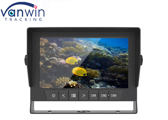 Dijital TFT LCD Renkli Su Geçirmez Otomatik Park Araba Geri Dikiz Monitör 7 Inç