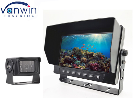 Dijital TFT LCD Renkli Su Geçirmez Otomatik Park Araba Geri Dikiz Monitör 7 Inç