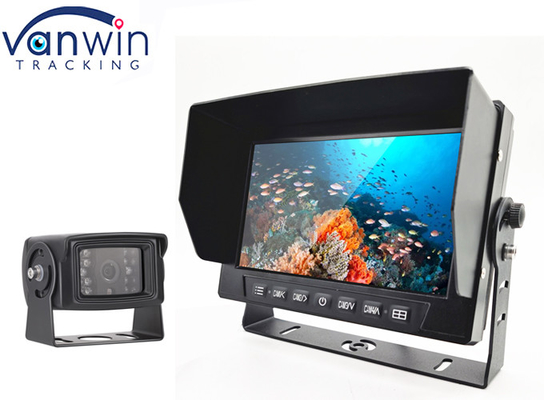 Dijital TFT LCD Renkli Su Geçirmez Otomatik Park Araba Geri Dikiz Monitör 7 Inç