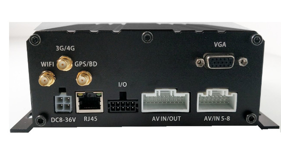 GPS 4G WIFI Alarmı ile 8CH HDD SSD SD Kart araç dvr&#39;ı