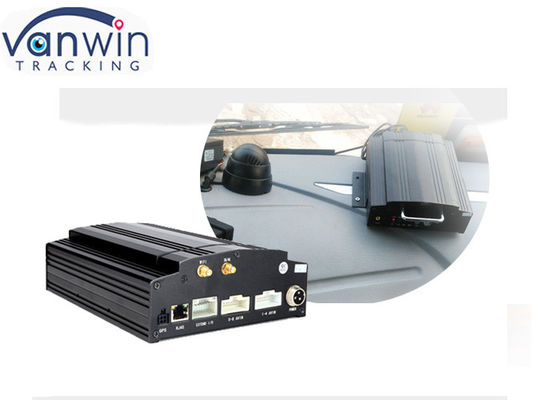 Araç CCTV izleme için 8 kanallı mobil DVR 3G 4G GPS ve 2TB HDD desteği