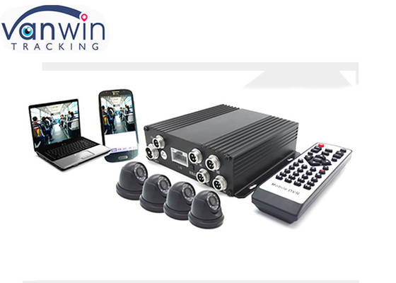 Araç Filosu Yönetimi için 4G Kablosuz GPS SD Kart DVR Video İzleme Sistemi