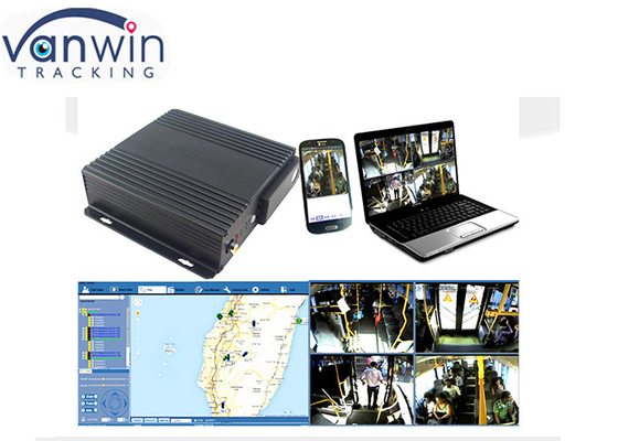 Araç Filosu Yönetimi için 4G Kablosuz GPS SD Kart DVR Video İzleme Sistemi