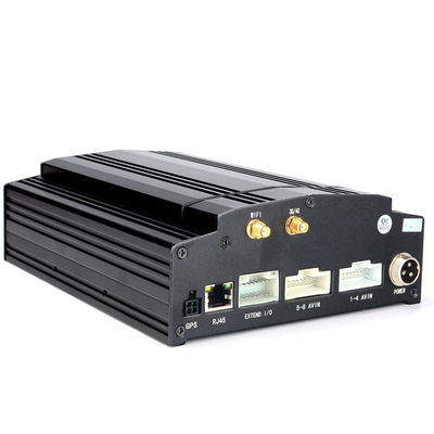 8CH Araba 1080P H. 265 HDD Mobil DVR Kamyon MDVR Uzaktan İzleme Aracı MDVR