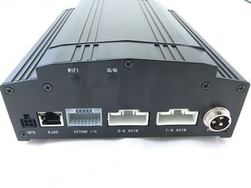 Araç MDVR D1 H.264 HDD 4G GPS 8 kanal dvr güvenlik sistemi