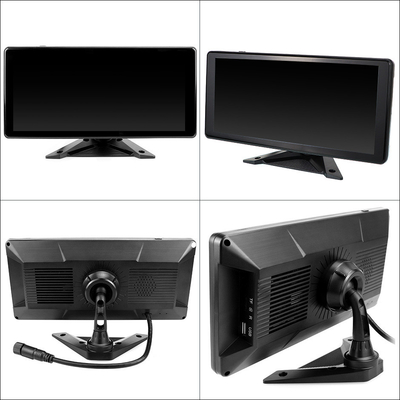 AI Araç DVR Sistemi BSD Alarm 360° 4CH 10.36 Inch Monitor With Recorder for Truck