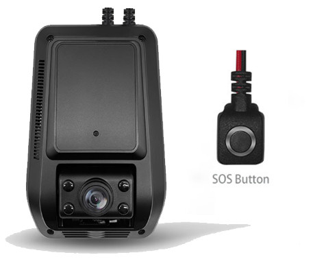 4G ADAS Dash Cam Araba Video Kaydedici OEM 2CH 1080P DVR 4G WIFI Taksi için GPS