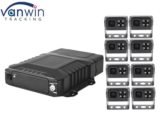 1080p Hybrid Mnvr 12 Kanal mobil ip dvr Video İzleme Tren Dijital MDVR