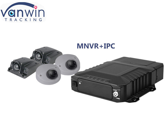 3G 4G GPS WiFi G-sensörü isteğe bağlı 4CH SD HDD Mobil DVR Çözümleri