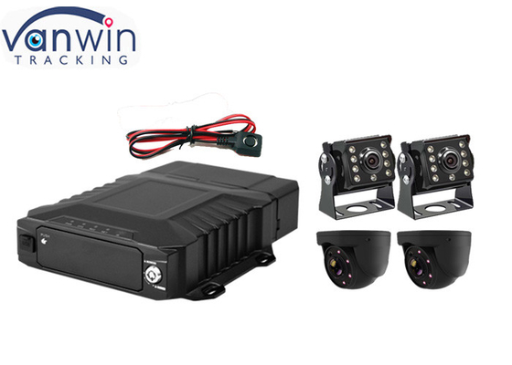 3G 4G GPS WiFi G-sensörü isteğe bağlı 4CH SD HDD Mobil DVR Çözümleri