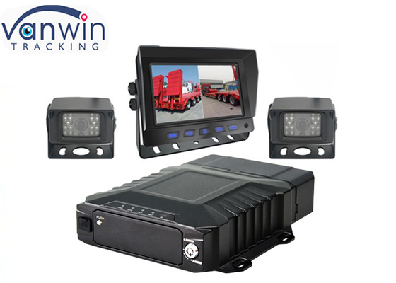 3G 4G GPS WiFi G-sensörü isteğe bağlı 4CH SD HDD Mobil DVR Çözümleri