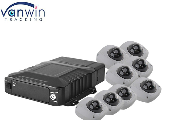 Araç için 4G 5G GPS 12CH Hybrid MNVR 1080p IPC video CCTV sistemi