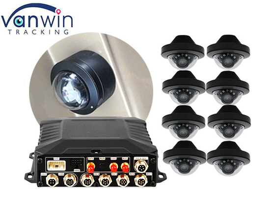 Araç için 4G 5G GPS 12CH Hybrid MNVR 1080p IPC video CCTV sistemi