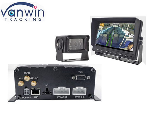 H.264 AHD 1080P HDD SSD SD Kart 5 Kanal Mobil DVR MNVR Okul Otobüsü Arabası Kamyon Taksi Aracı Araba