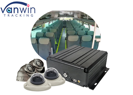 H.264 HDD 1080P 4CH MNVR Kamyon Otobüs Uzaktan 3G 4G GPS WiFi Araç Ağı İzleme Mobil NVR