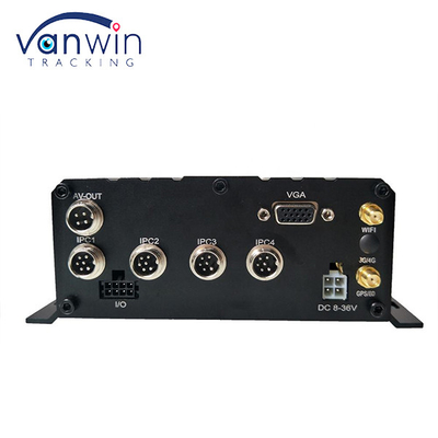 Kamyon otobüsü için H.265 8CH 1080P Sabit Disk MNVR Uzaktan 4G GPS WiFi Araç Ağı İzleme