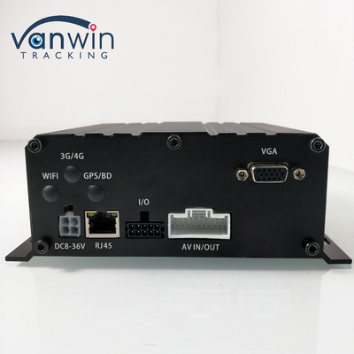 Araç Güvenliği İzleme için 8 Kanallı Sabit Disk SD Kart Mobil DVR H.264 Araç MDVR