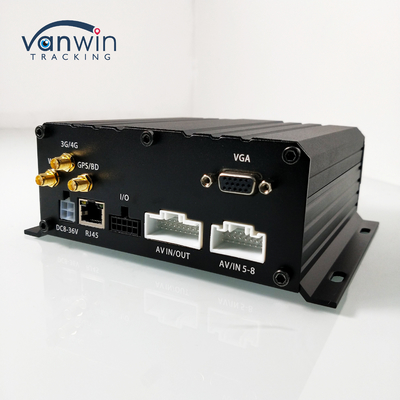 Araç Güvenliği İzleme için 8 Kanallı Sabit Disk SD Kart Mobil DVR H.264 Araç MDVR