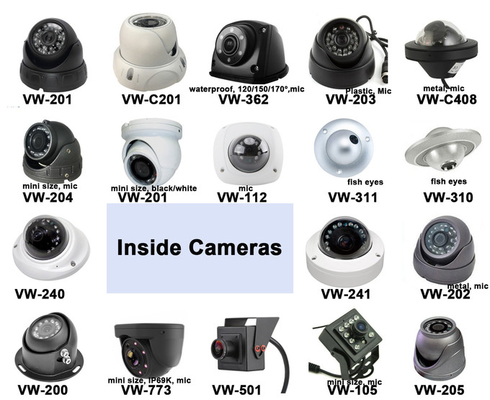 AHD 1080P Gece Görüşü Kızılötesi Kapalı Döngü Yüksek Açıklıklı Kamera Araba için Uzun Süre Depolama