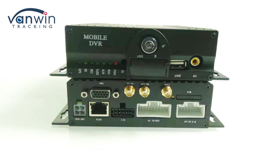 AI 8 Kanal 1080P 512G Çift SD Kart Araba MDVR Kamera Sistemi ADAS DMS Yorgunluk Sürüş Tanıma Fonksiyonu ile Mobil DVR