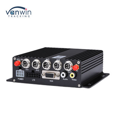 Araç Montajlı DVR4 Kayıt Ana Kamera Havacılık Arayüzü Ekranı VGA Arayüzü Yüksek Kararlı Monitör