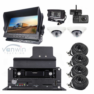 4CH Dash Cam Kaydedici AI GPS DVR 1080P Mobil Dvr Kaydediciyi Araç için Destekler